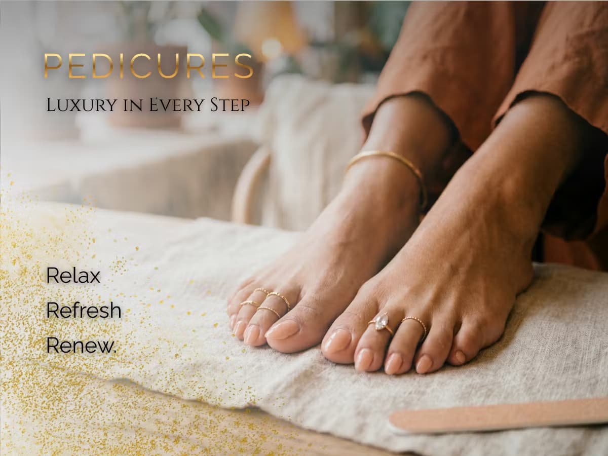 Pedicure offer in Nagpur salon for smooth feet nail care and relaxation with hygienic premium products