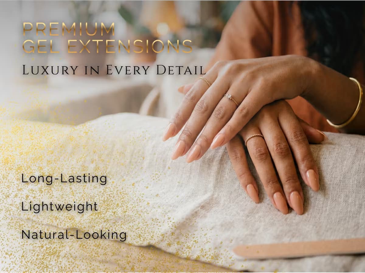 Premium gel nail extensions offer in Nagpur with durable finish and salon-grade nail artistry